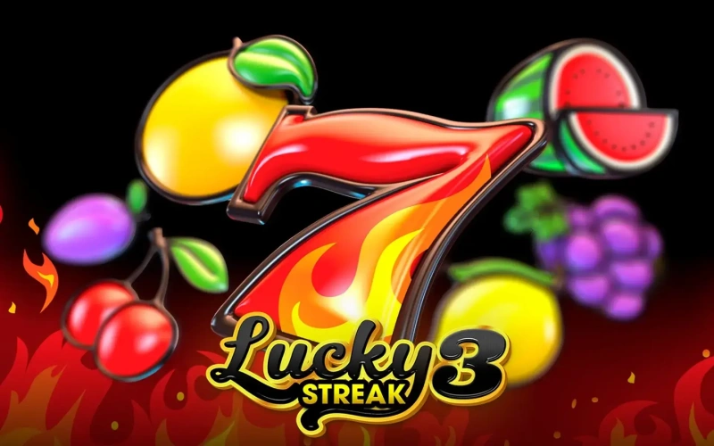 Enjoy the nostalgic fruit symbols and simple gameplay of Lucky Streak 3 for straightforward betting action.