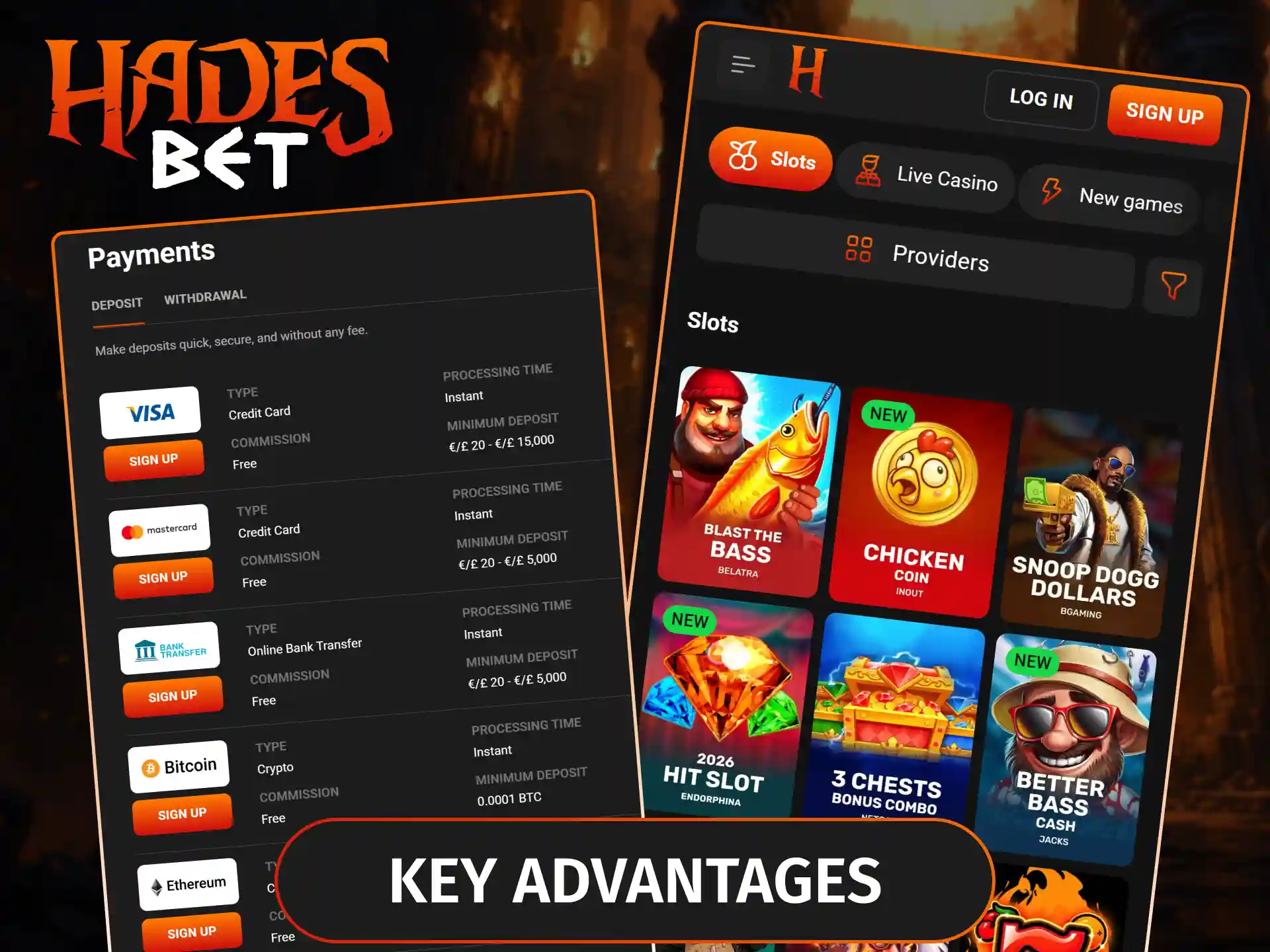 Explore the key advantages of choosing the Hadesbet main page for your betting needs.